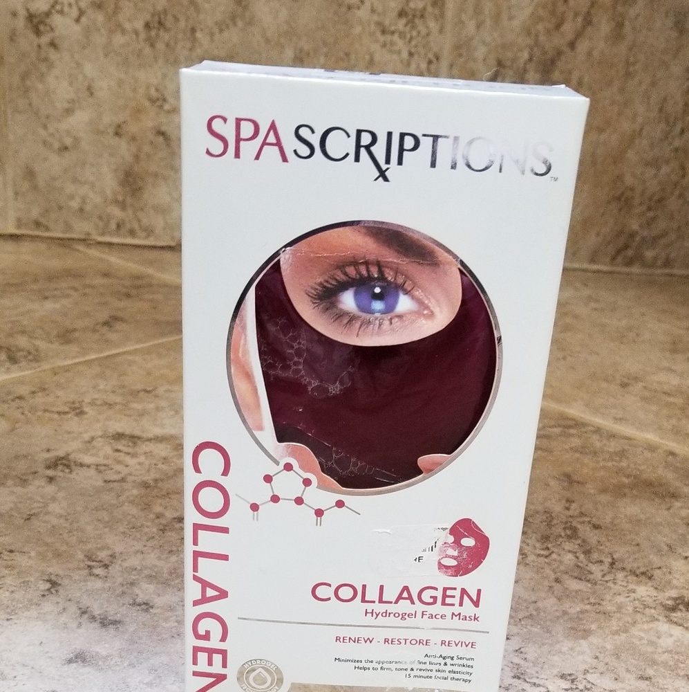 Spa Scriptions.. Collagen Hydrogel Face Mask